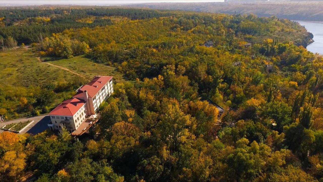 Pectoral On Khortytsia Hotel Zaporizhia Bagian luar foto